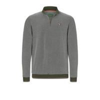 Charles Colby sweater EARL BOBBY Plus Size olijfgroen