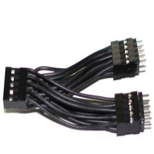 9-Pin HD-Audio Internal Header Y Splitter Cable 10cm