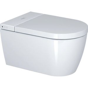 Duravit SensoWash Starck F Lite douchewc - 37.8x57.5cm - spoelrandloos - met closetzitting - glans wit 650001012004310