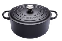 Le Creuset Braadpan Signature - Mat Zwart - ø 28 cm / 6.7 liter - thumbnail