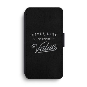 Never lose your value: iPhone XS Max Flip Hoesje