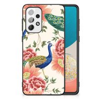 Dierenprint Telefoonhoesje voor Samsung Galaxy A73 Pink Peacock