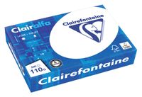 Kopieerpapier Clairefontaine Clairalfa A4 110gr wit 500vel - thumbnail