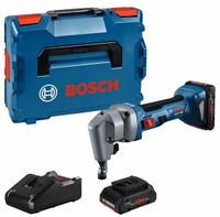 Bosch Blauw GNA 18V-16 E Accu Knabbelschaar | 1.400 min-1 | 2 x 4,0 Ah accu + snellader | In L-Boxx 0601529601