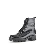 Gabor Dames combat boots, vrouwen enkellaarzen, beste pasvorm, Zwart 97, 40.5 EU