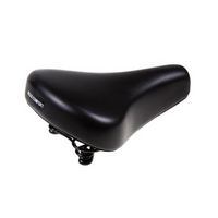 Selle comfort Comfort zadel City met strop foam zwart