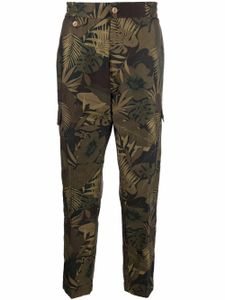 ETRO pantalon cargo à imprimé Jungle - Vert