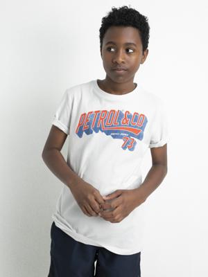 50% korting - Petrol Industries Jongens Artwork T-shirt Antartica - 140