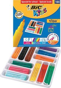 Bic Kids viltstift Visa 144 stiften (classpack)