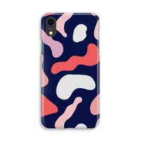 Memphis Shapes Pink: iPhone XR Volledig Geprint Hoesje - thumbnail