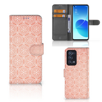 OPPO Reno 6 Pro Plus 5G Telefoon Hoesje Pattern Orange