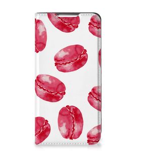 Samsung Galaxy S22 Flip Style Cover Pink Macarons