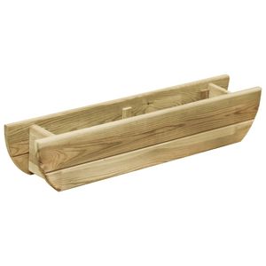 Plantenbak verhoogd 80x16x16 cm gempregneerd grenenhout