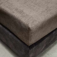 Badstof Hoeslaken - Taupe - 80x200 cm - Taupe - Fresh and Co - Dekbed-Discounter.nl - thumbnail