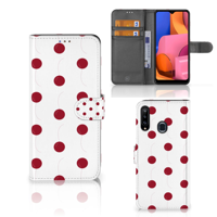 Samsung Galaxy A20s Book Cover Cherries