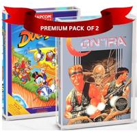EVORETRO displaybox van acryl, ontworpen voor Nintendo NES games, beschermer met uv-bescherming, 4 mm dik beschermhoesje voor retro Nintendo Switch sportspel