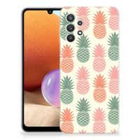 Samsung Galaxy A32 4G | A32 5G Enterprise Editie Siliconen Case Ananas - thumbnail