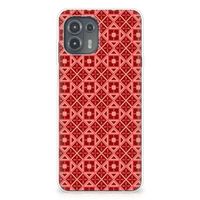 Motorola Edge 20 Lite TPU bumper Batik Rood