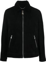 Billionaire veste bomber à fermeture zippée - Noir