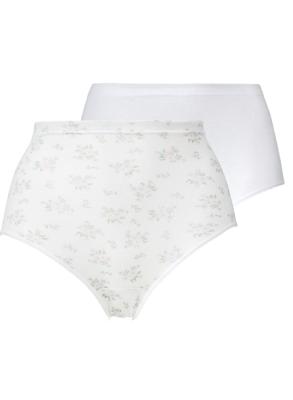 HEMA Damesslips - 2 Stuks Wit (wit) HEMA Damesslips - 2 Stuks Wit (wit)