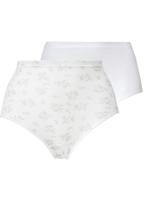 HEMA Damesslips - 2 Stuks Wit (wit)