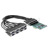 Delock PCI Express kaart voor 8 x Seriële RS-232