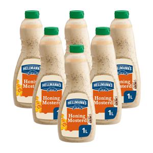 Hellmann's - Dressing Honing Mosterd - 6x 1ltr