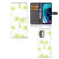 Motorola Moto G51 5G Hoesje Palmtrees - thumbnail