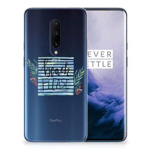 OnePlus 7 Pro Telefoonhoesje met Naam Boho Beach