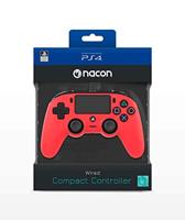 Nacon Oficial PS4 Wired Compact Controller - Red