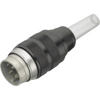 binder 09-0037-00-05 Ronde connector Stekker, recht Totaal aantal polen: 5 1 stuk(s)