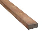 Azobe balken ruw 50x100x4000