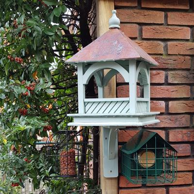 Voedertafel koperen afdak muurmodel Voedertafel koperen afdak muurmodel