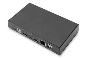 Digitus DS-12901 KVM-switch 2 poorten HDMI Toetsenbord, USB 1920 x 1080 Pixel, 1920 x 1200 Pixel, 1920 x 1280 Pixel, 1920 x 1440 Pixel, 2560 x 1080 Pixel, 2560