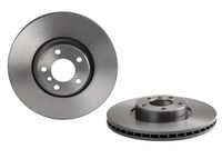 Remschijf COATED DISC LINE BREMBO, Remschijftype: Binnen geventileerd, u.a. für BMW