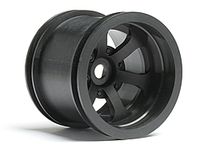 HPI Scorch 6-spoke wheel black 2.2in/55x50mm 2 stuks