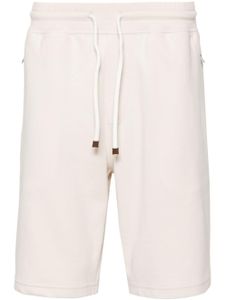 Brunello Cucinelli short de sport à taille normale - Tons neutres