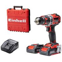 Einhell TP-CD 18/50 Li-i BL (2x2,0Ah) Accu-klopboor/schroefmachine 2 snelheden Incl. accu, Incl. lader, Incl. koffer