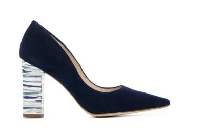 Peter Kaiser Dames Pumps in Suede (Blauw)