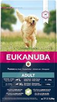 EUKANUBA premium hondenvoer met lamvlees & rijst voor grote rassen - droogvoer voor volwassen honden, 2,5 kg