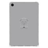 Samsung Galaxy Tab A9 Plus Tablet Back Cover Grijs Baby Olifant