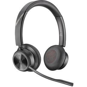 HP Poly Savi 7320 Headset Bedraad Hoofdband Kantoor/callcenter Zwart