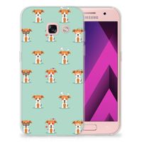 Samsung Galaxy A3 2017 TPU Hoesje Pups