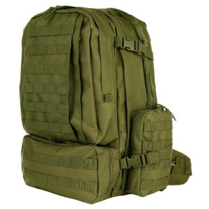 Grote legergroene Assault rugzak 60 liter