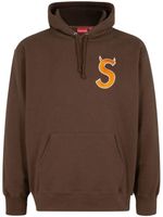 Supreme hoodie à logo S - Marron - thumbnail