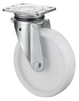 BS Rollen Zwenkwiel voor zware last | wiel-d. 100 mm draagvermogen 350 kg | kunststof | plaat L105xB85 mm | 1 stuk - LB500.B10.101 LB500.B10.101