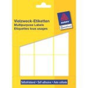 Avery Multipurpose Labels, White 66 x 38 etiket 174 stuk(s)