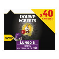 Douwe Egberts Lungo 8 Intens - 40 koffiecups