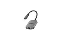 Sitecom CN-376 USB-C 3.1 LAN Ethernet-adapter | USB-C 3.1 mannelijk naar gigabit LAN-adapter vrouwelijk/Ethernet-poort - netwerkadapter