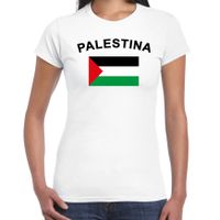 T-shirt met vlag Palestina print voor dames - thumbnail